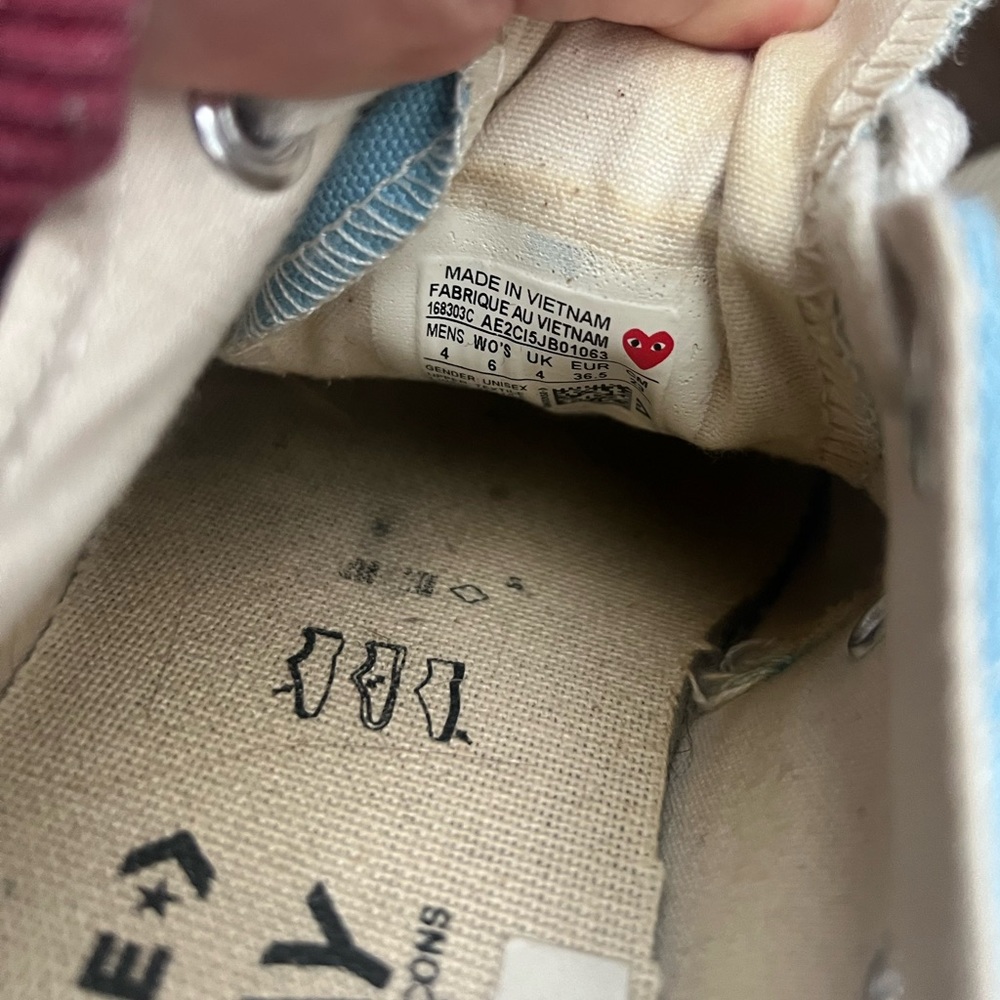CDG converse - Picture 3 of 4